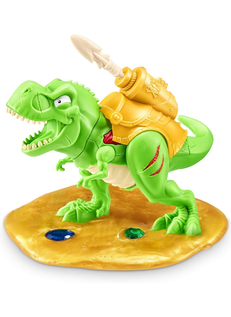 ZURU Smashers Dino Island Gold Treasure Hunt – 70+ Surprises, Rare Dino Toy, Dig & Discover Fun