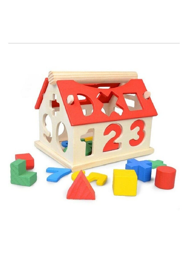 Boasts Unique Figure Educational Development And Learning Wooden Toys For Kids 13.5x11.5x11cm