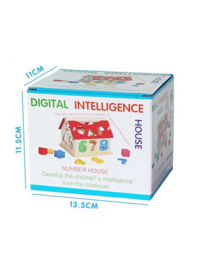 Boasts Unique Figure Educational Development And Learning Wooden Toys For Kids 13.5x11.5x11cm