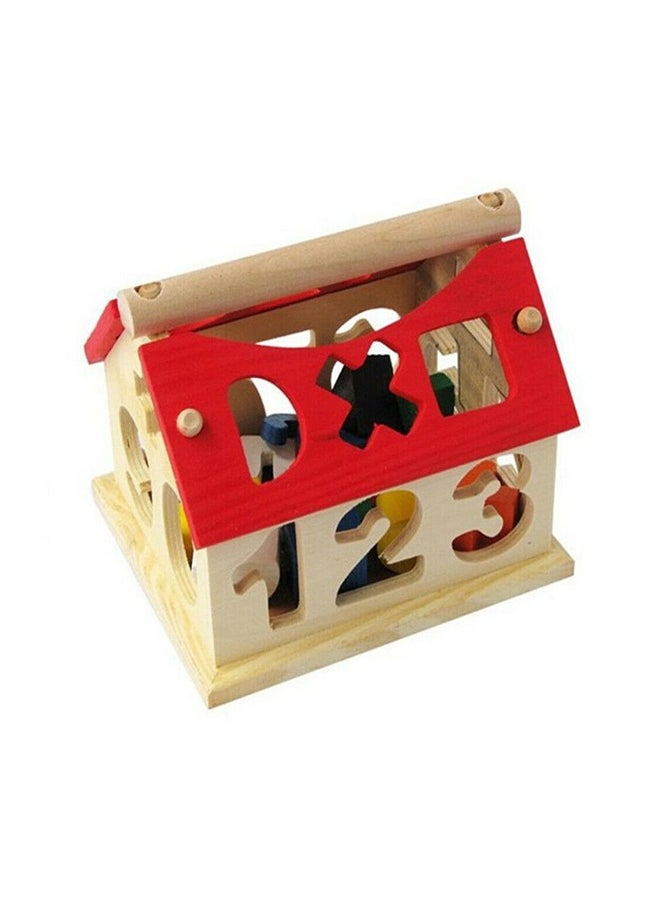 Boasts Unique Figure Educational Development And Learning Wooden Toys For Kids 13.5x11.5x11cm