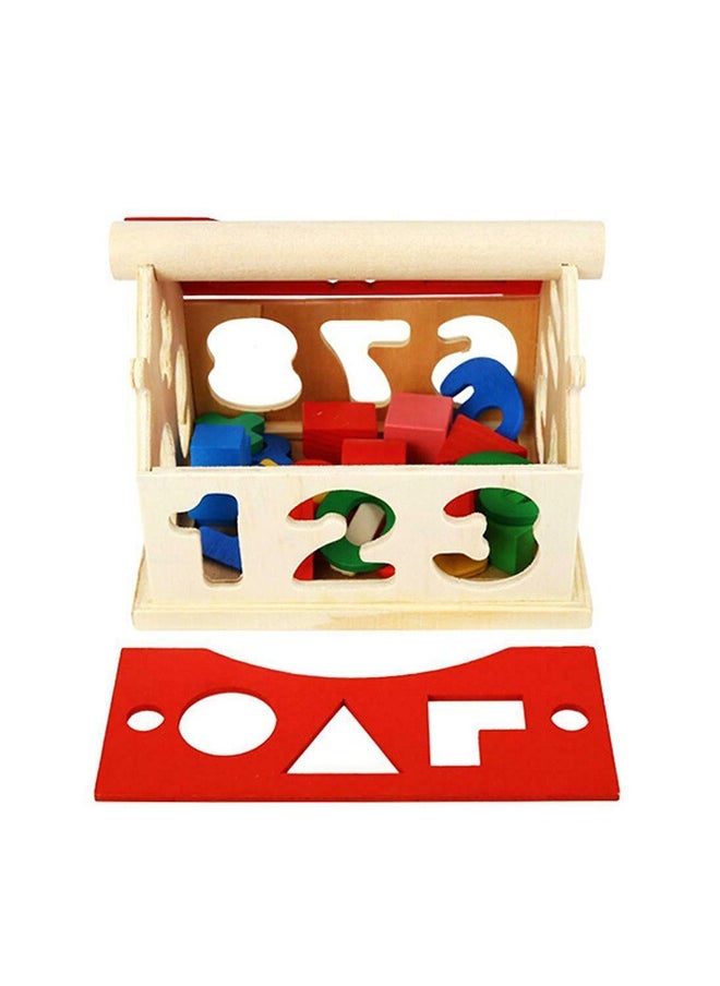 Boasts Unique Figure Educational Development And Learning Wooden Toys For Kids 13.5x11.5x11cm