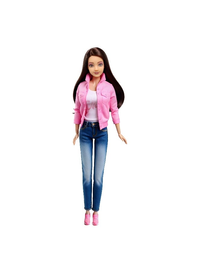 Fulla Doll with Purple Motorbike Playset (30 cm)