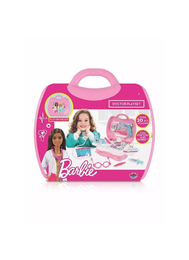 Barbie Play on the Go Doctor Playset (20 Pieces)