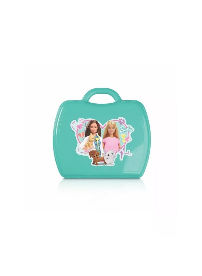 Barbie Play on the Go Pet Clinic Playset (20 Pieces)