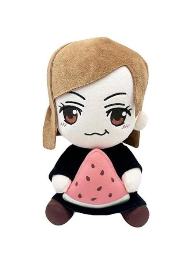 Kugisaki Nobara Anime Soft Figure, 24cm Cute Character Choso Prison Realm Stuffed Pillow Figures Cushion Cartoon Home Sofa Decoration for Fans