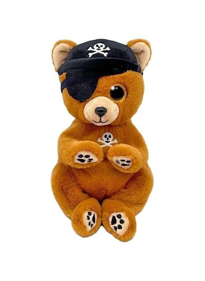 Beanie Boo Scully Pirate Bear Plush Doll 6inch