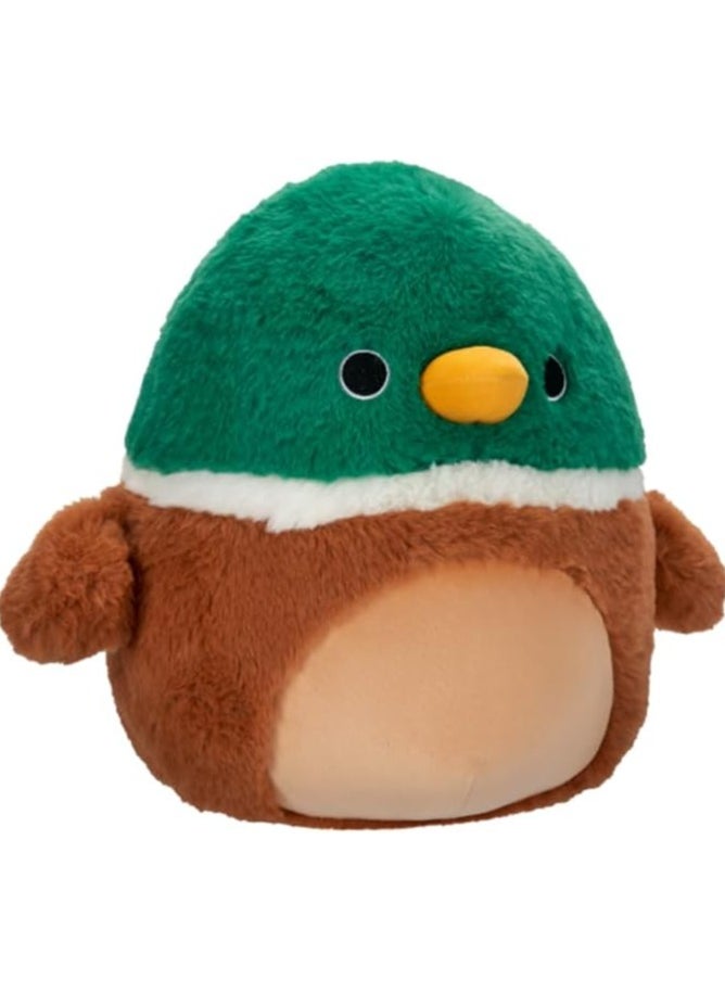 Squishmallows 12-Inch Fuzzamallows Avery the Mallard Duck Plush by Jazwares – Official Kellytoy Soft Toy for Kids, Boys & Girls – Washable, Colorful, Cuddly Gift