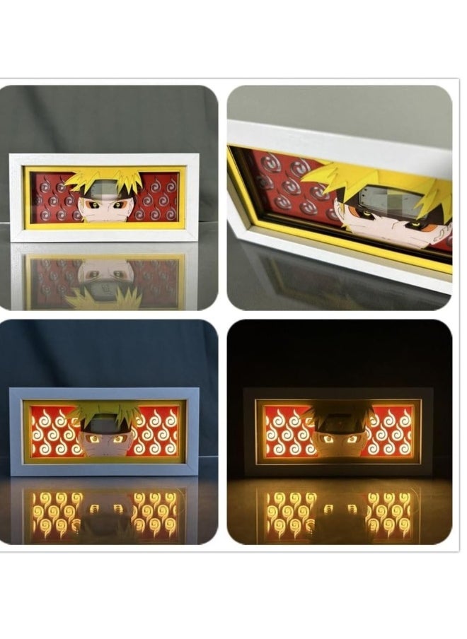 Anime Lamp Uzumaki Figure for Bedroom Decor Night Light Birthday Gift for LED Light