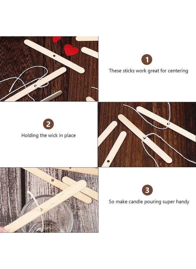 100-Piece Candle Holder Stick Set Beige One Size