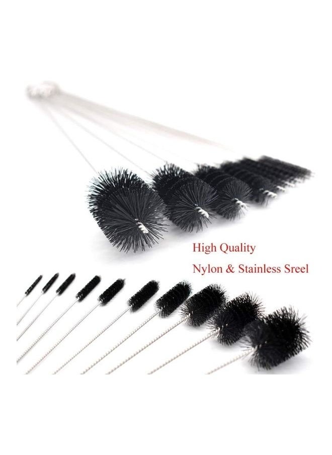 13-Piece Coffee Cleaning Brush Set Multicolour