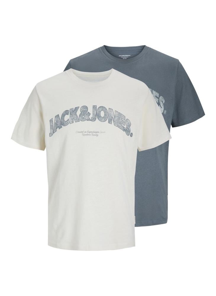 JORALMERIA BOLD BRANDINGTEE SS CN 2PK MP
