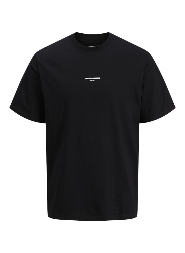 JCOLIDO AOP BACK PRINT TEE SS CREW NECK