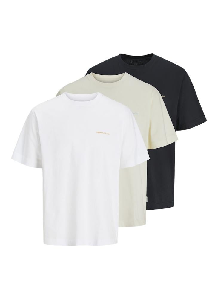JORPAROS EASTERSKETCH TEE SS CREW 3PK MP