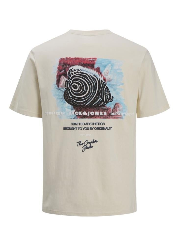 JORALMERIA STAMP TEE SS CREW NECK