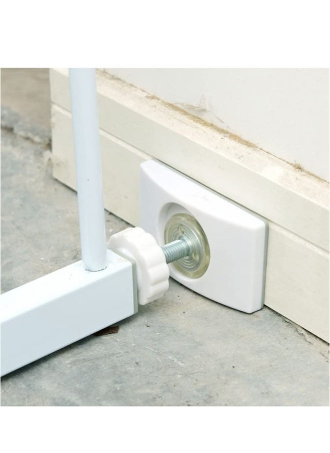 4 PCS Pack Baby Safety Gate Wall Protector, Protect Walls u0026 Doorways for Pet u0026 Dog Gates, Wall Saver for Pressure Mounted Gate Protect Walls, Stairs, Door Frame