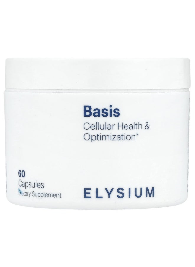 Elysium, Basis, Cellular Health & Optimization, 60 Capsules