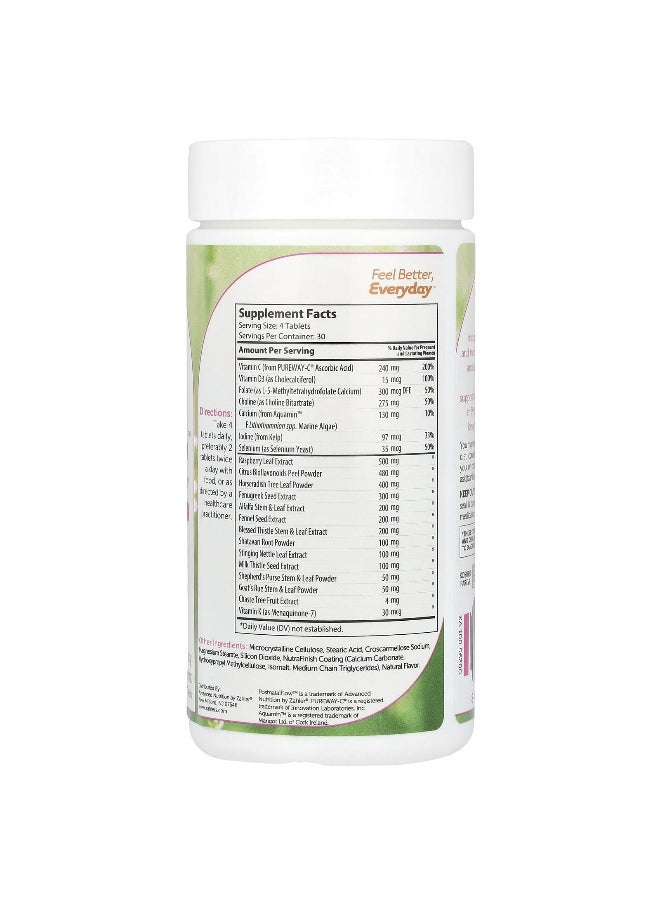Zahler, Postnatal Flow™, 120 Tablets