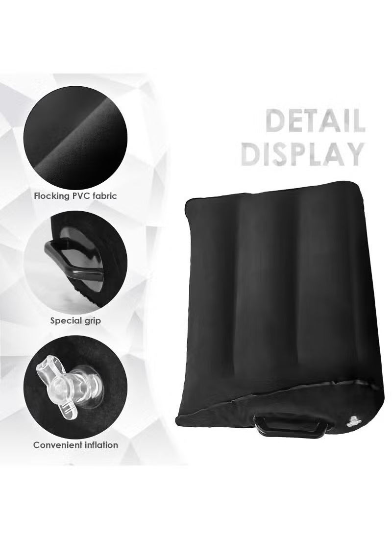Leg Positioning Pillow With Inflatable, Inflatable Pillow, Portable Cushion, Body Pillow For Sleeping Leg Raise Bed Sofa Travel Camping