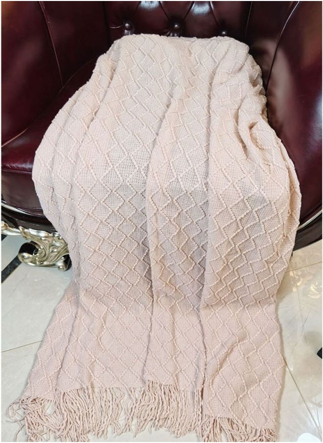 Sofa Blanket Combination Peach 127x173cm