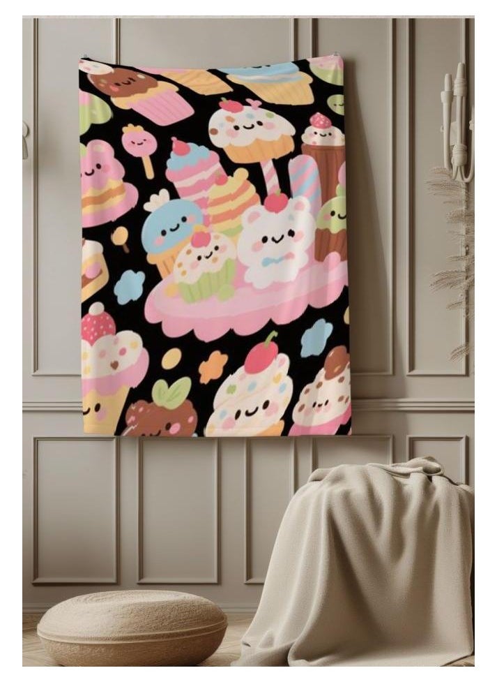 Flannel thin blanket (warm and comfortable, suitable for sleep, gaming, dust removal and sandproof) 150cm*200cm - 464