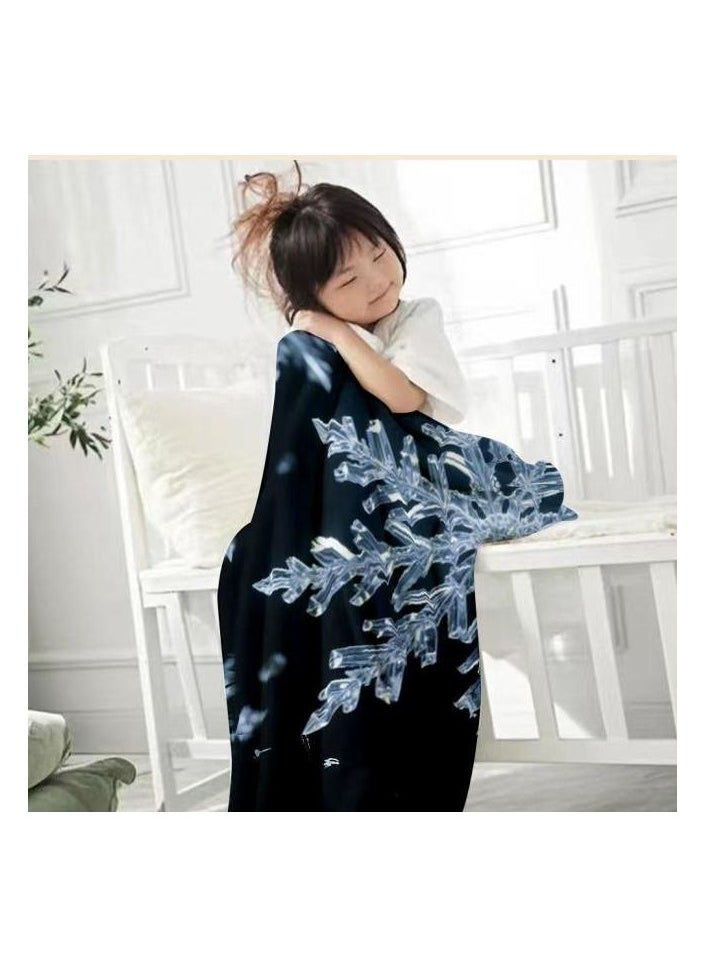 Children's or student cartoon flannel thin blanket (warm and comfortable, suitable for sleep, games) 100cm*150cm - 53