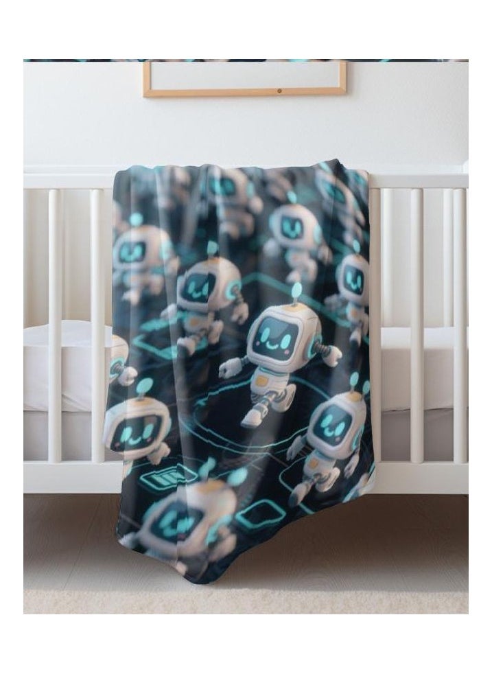 Flannel thin blanket (warm and comfortable, suitable for sleep, gaming, dust removal and sandproof) 150cm*200cm - 434