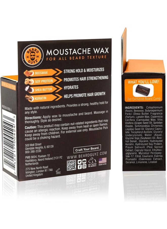 Moustache Wax - Sculpt And Tame (1 Oz)