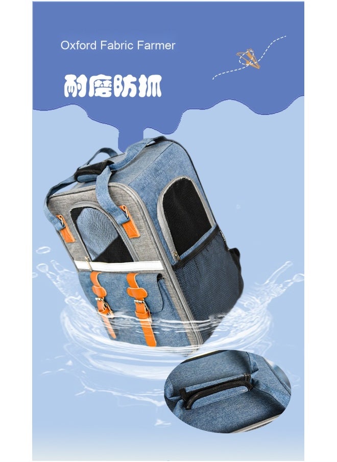 Portable Large Capacity Transparent Cat and Dog Backpack