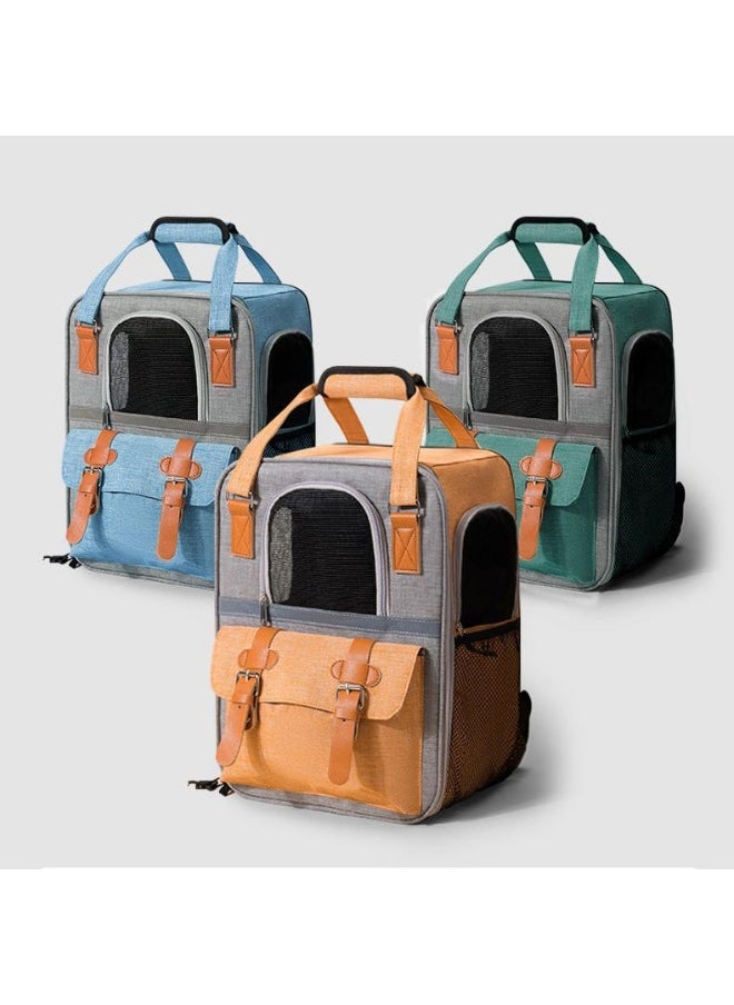Portable Large Capacity Transparent Cat and Dog Backpack