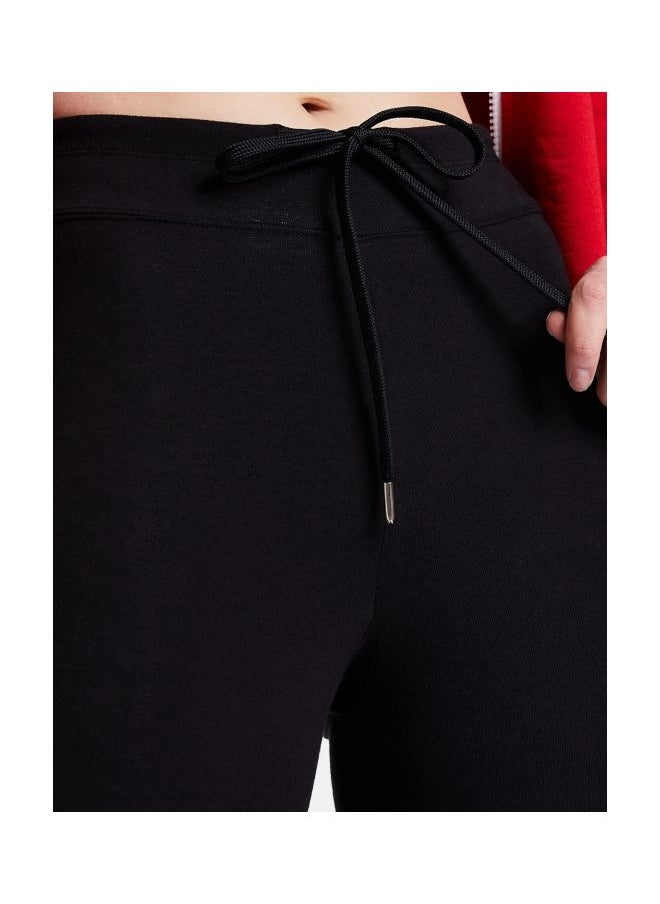 AA01 Women Super Combed Cotton Elastane Stretch Yoga Pants with Side Zipper Pockets