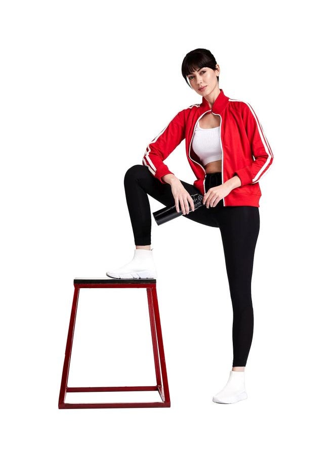 AA01 Women Super Combed Cotton Elastane Stretch Yoga Pants with Side Zipper Pockets