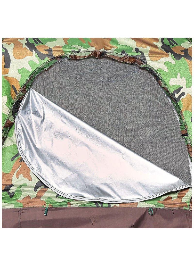 Camouflage Tent for 1-2 People, 200*150*110CM,  Camping Tent With Storage Bag, UV Protection for Bird Watching, Waterproof Breathable Portable Compact