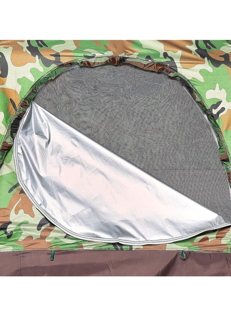 The Ultimate All-Weather Camouflage Adventure Tent for 1-2 Persons