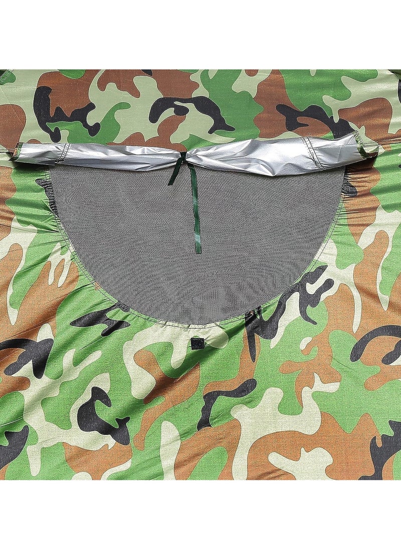 The Ultimate All-Weather Camouflage Adventure Tent for 1-2 Persons