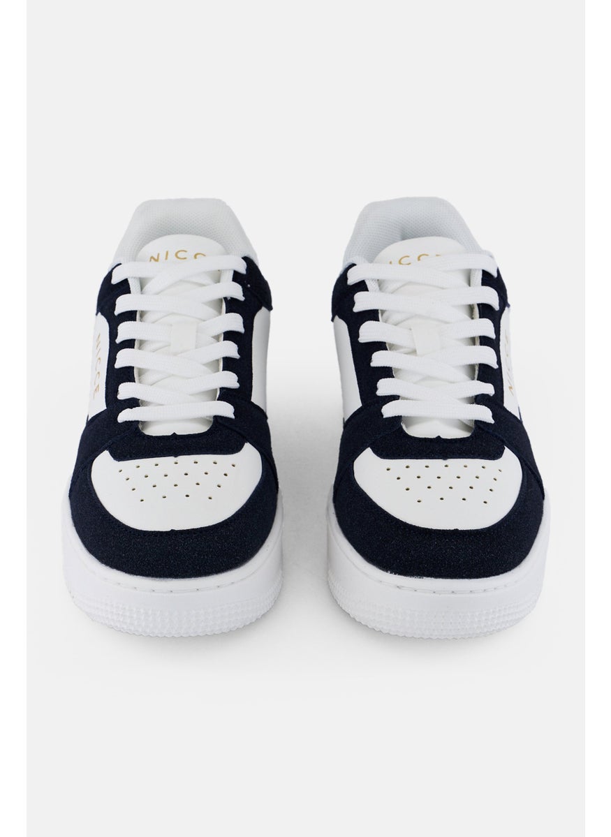 Men Lace Up Casual Shoes, Multicolor