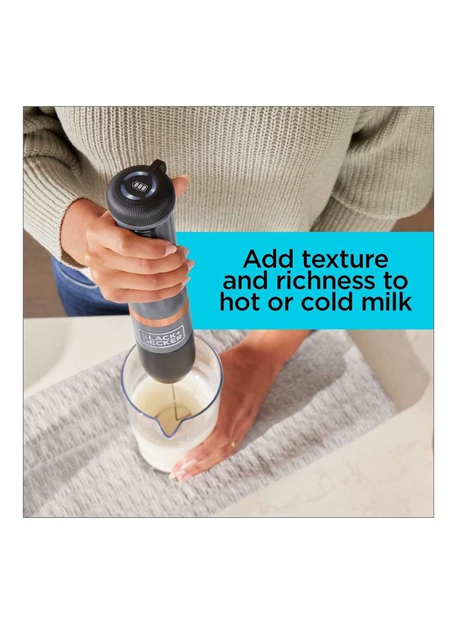 Kitchen Wand Milk Frother Attachment BCKM101MFFF-XJ Black/Silver