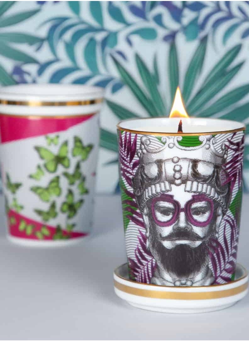 SCENTED CANDLE LA SOGNATRICE - DIAM. 9 cm, H 12 cm