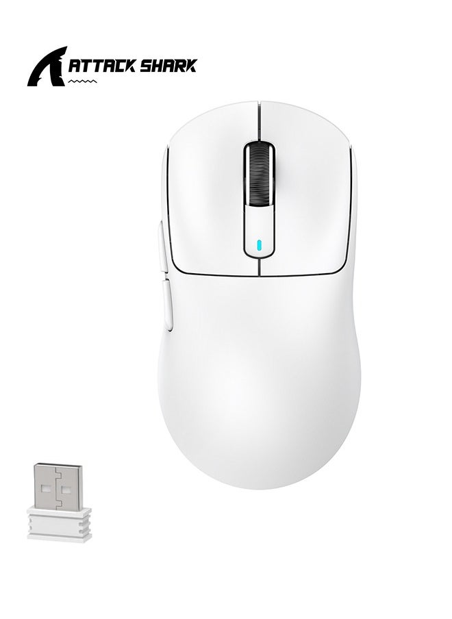 X3 Lightweight Wireless Gaming Mouse with Tri-Mode 2.4G/USB-C Wired/Bluetooth,Up to 26K DPI,PAW3395 Optical Sensor,5 programmable Buttons for PC/Laptop/Win/Mac