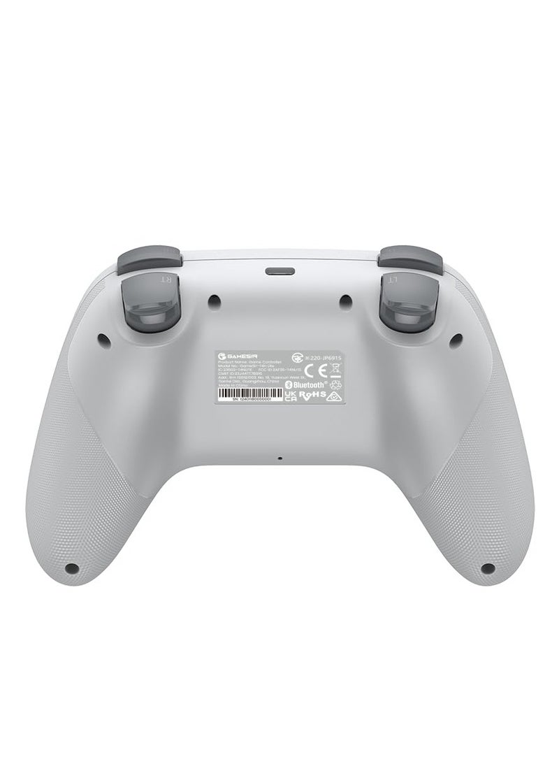 GameSir Nova Lite 2.4g Wireless Controller for Windows PC, iPhone, Android, Switch & Steam Deck, Bluetooth Controller Gamepad with Hall Effect Trigger,Turbo,Rumble Vibration (grey)