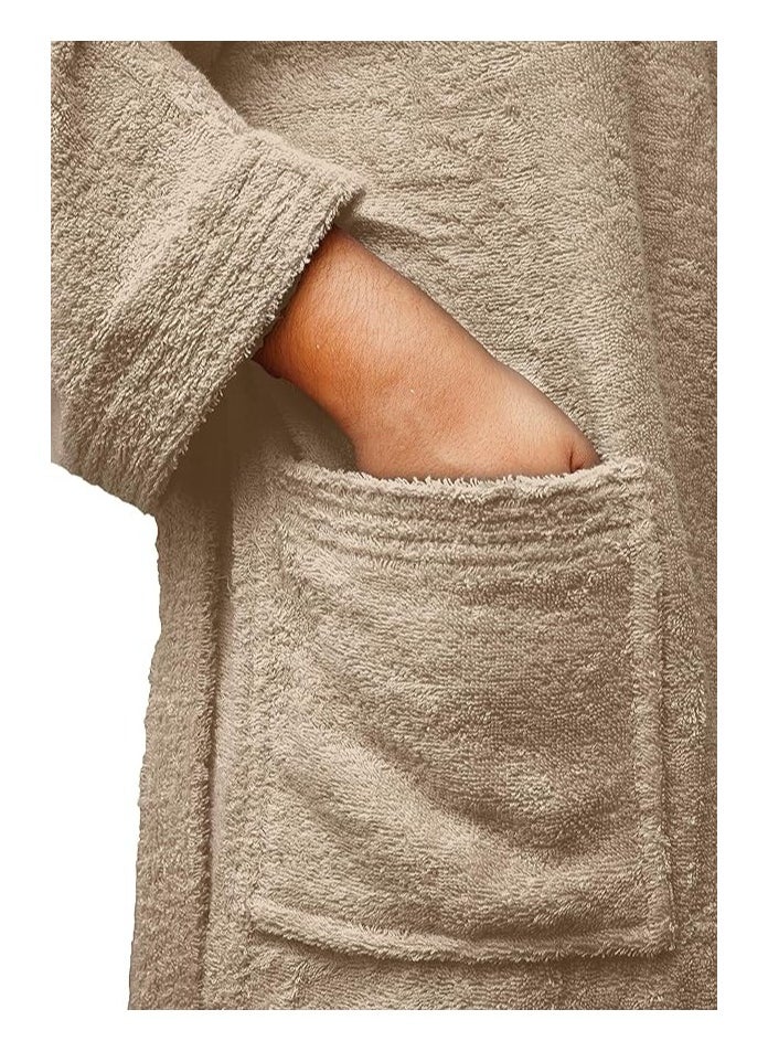 Cotton Super Soft Highly Absorbent Bathrobes For Women And Men