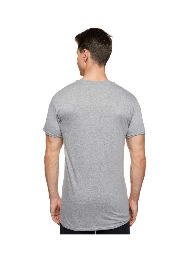 Hanes Ultimate Mens Comfort Fit Crewneck Undershirt 4 Pack