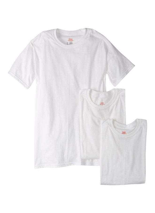 Hanes Ultimate Mens 3 Pack FreshIQ Crew Neck Tee