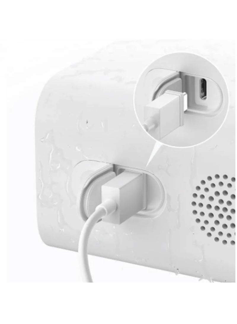 Outdoor Camera Solar Panel (BW Series) | Compatible with Xiaomi Outdoor Camera BW300 and BW500 | IP66 dust and water-resistance | USB-C Charging 5W high power load | White