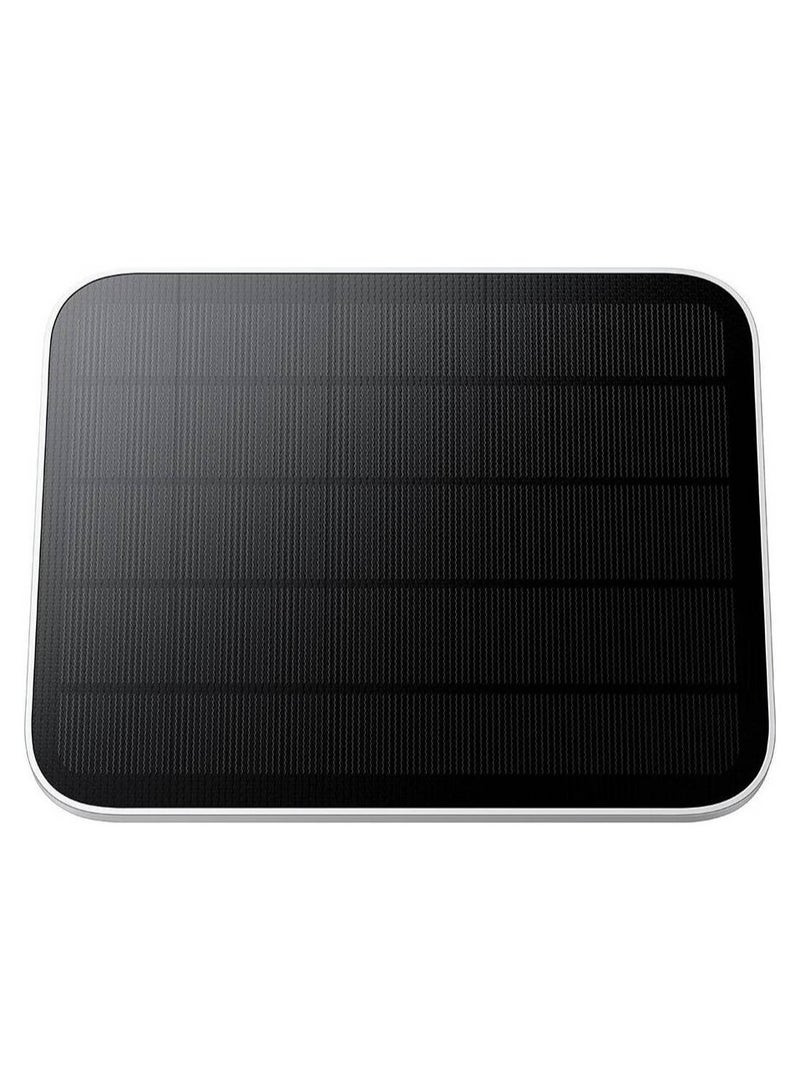 Outdoor Camera Solar Panel (BW Series) | Compatible with Xiaomi Outdoor Camera BW300 and BW500 | IP66 dust and water-resistance | USB-C Charging 5W high power load | White