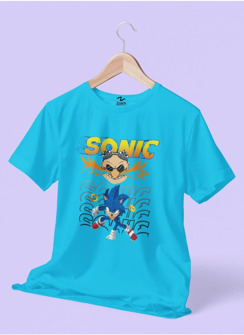 SONIC ENERGY GRAPHIC DESIGN T-SHIRT