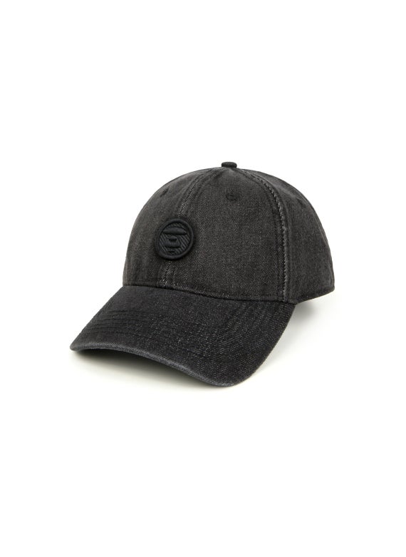 AAPENOW moonface logo denim cap