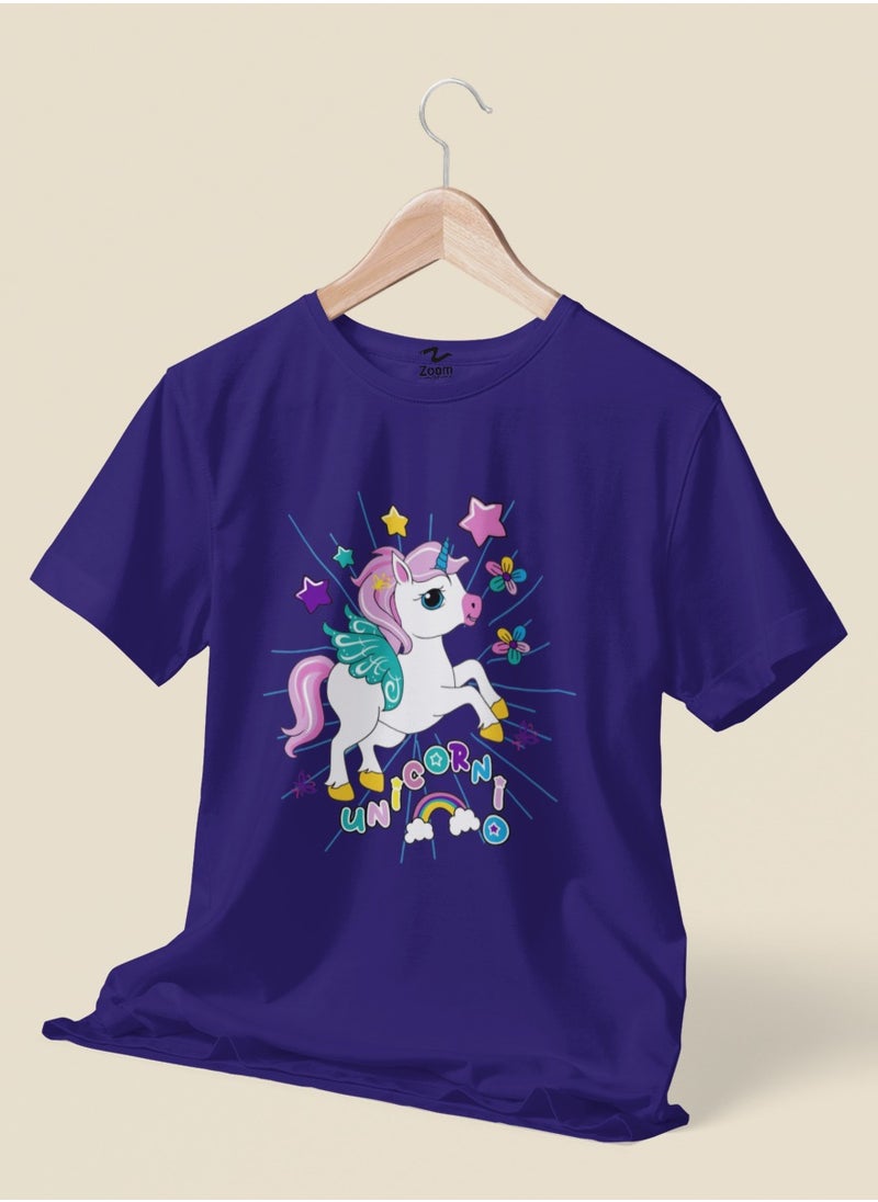Cute and Colorful Unicorn T-Shirt for Kids