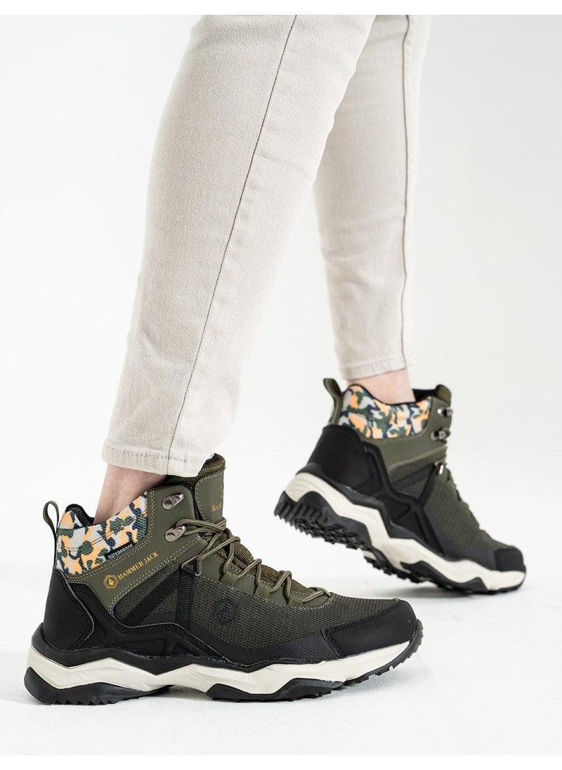 Waldo 21752 Unisex Waterproof Waterproof Boots Shoes Khaki V2