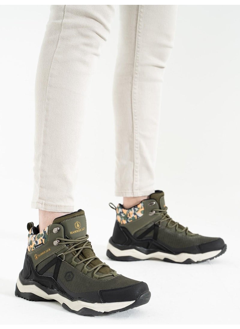 Waldo 21752 Unisex Waterproof Waterproof Boots Shoes Khaki V2