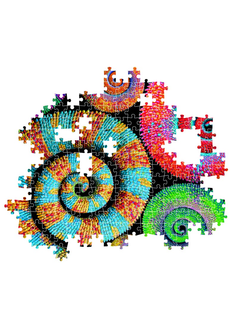 Clementoni Puzzle Tails Colorboom 500 Pieces  | Jigsaw Puzzle | Puzzle for Adults | Challenging Puzzle | Perfect for Stress Reliever and Puzzle Lovers | Made in Italy